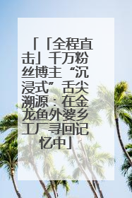 「全程直击」千万粉丝博主“沉浸式”舌尖溯源：在金龙鱼外婆乡工厂寻回记忆中