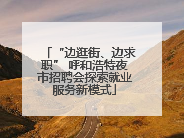“边逛街、边求职” 呼和浩特夜市招聘会探索就业服务新模式