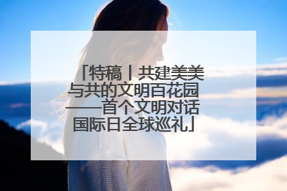 特稿丨共建美美与共的文明百花园——首个文明对话国际日全球巡礼