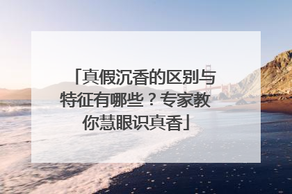 真假沉香的区别与特征有哪些？专家教你慧眼识真香
