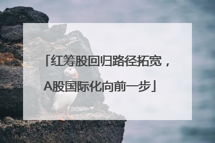红筹股回归路径拓宽，A股国际化向前一步