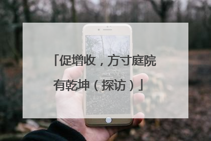 促增收，方寸庭院有乾坤（探访）