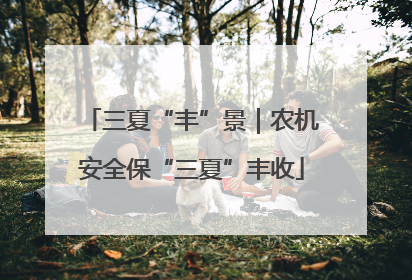 三夏“丰”景｜农机安全保“三夏”丰收