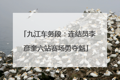 九江车务段：连结员李彦奎六站赛场勇夺魁