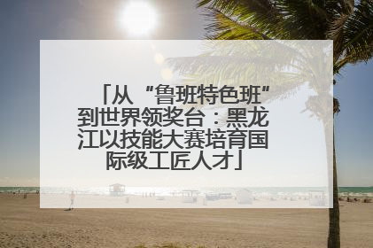 从“鲁班特色班”到世界领奖台：黑龙江以技能大赛培育国际级工匠人才
