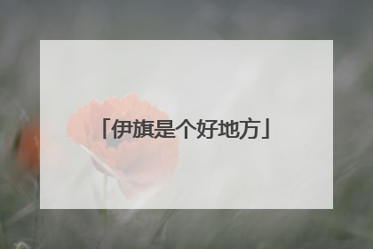 伊旗是个好地方