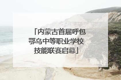 内蒙古首届呼包鄂乌中等职业学校技能联赛启幕