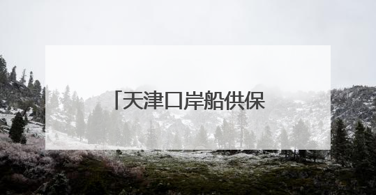 天津口岸船供保税燃料“两仓功能叠加”改革落地