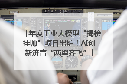 年度工业大模型“揭榜挂帅”项目出炉！AI创新济青“两翼齐飞”