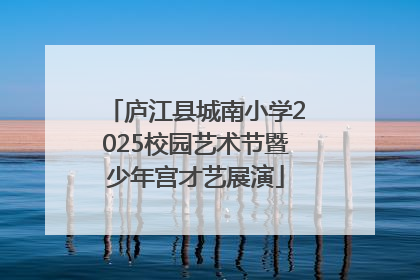 庐江县城南小学2025校园艺术节暨少年宫才艺展演