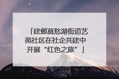 建邺莫愁湖街道艺苑社区在社企共建中开展“红色之旅”