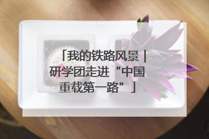 我的铁路风景｜研学团走进“中国重载第一路”