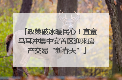 政策破冰暖民心！宜章马耳冲集中安置区迎来房产交易“新春天”