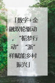 数字+金融双轮驱动，“栀梦行动”“浙”样赋能乡村振兴
