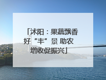 沭阳：果蔬飘香好“丰”景 助农增收促振兴