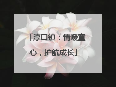淳口镇：情暖童心，护航成长