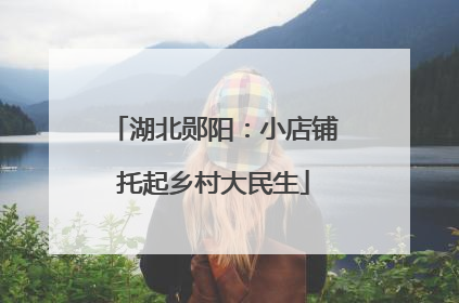 湖北郧阳：小店铺托起乡村大民生