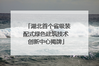 湖北首个省级装配式绿色建筑技术创新中心揭牌