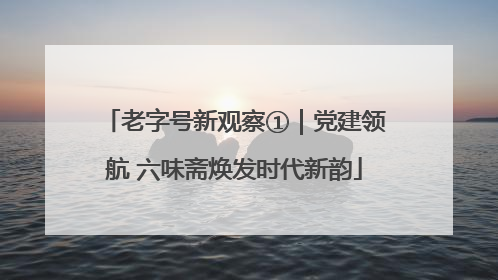 老字号新观察①｜党建领航 六味斋焕发时代新韵