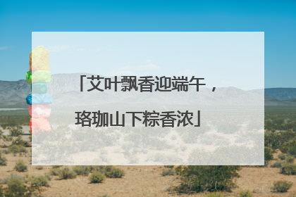 艾叶飘香迎端午，珞珈山下粽香浓