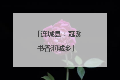 连城县：冠豸书香润城乡