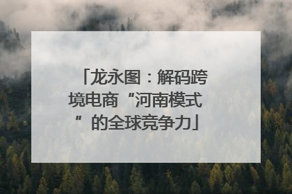 龙永图：解码跨境电商“河南模式”的全球竞争力