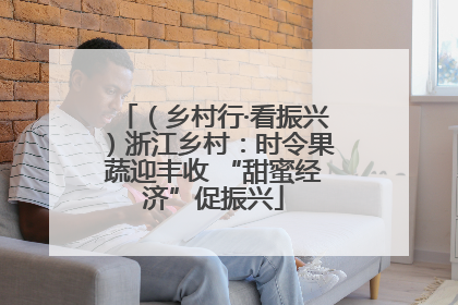 （乡村行·看振兴）浙江乡村：时令果蔬迎丰收 “甜蜜经济”促振兴
