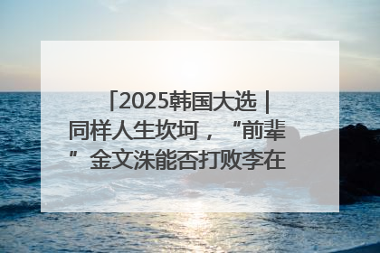 2025韩国大选｜同样人生坎坷，“前辈”金文洙能否打败李在明“逆风翻盘”？