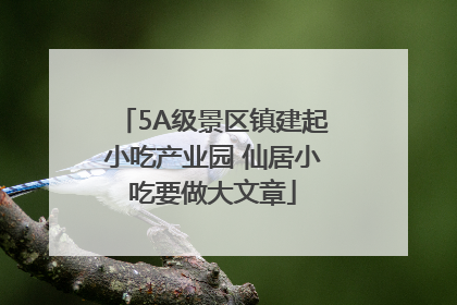 5A级景区镇建起小吃产业园 仙居小吃要做大文章