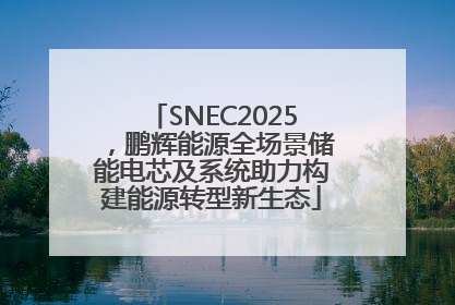 SNEC2025，鹏辉能源全场景储能电芯及系统助力构建能源转型新生态