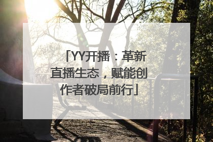 YY开播：革新直播生态，赋能创作者破局前行
